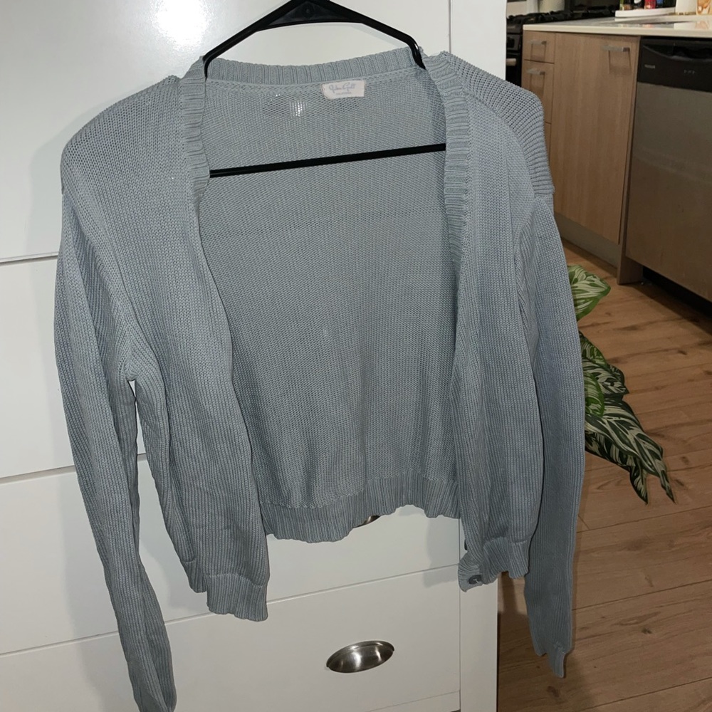 John Galt Seafoam Green Cardigan